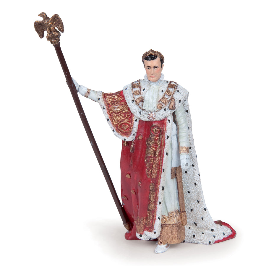 Napoléon au Sacre Papo en PVC, Collection Personnage historiques, jouet éducatif idéal pour enfants et collectionneurs