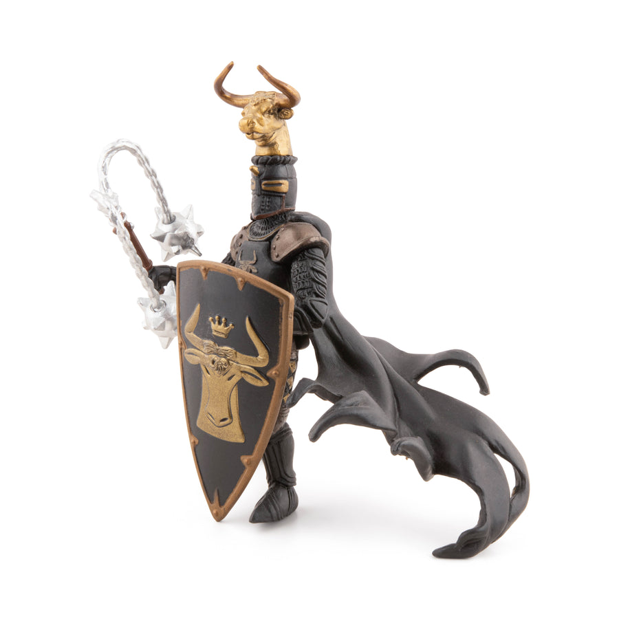 Maître des armes cimier taureau Papo en PVC, Collection Médiéval, jouet éducatif idéal pour enfants et collectionneurs