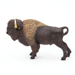 Bison d'Amérique Papo en PVC, Collection Animaux sauvages, jouet éducatif idéal pour enfants et collectionneurs
