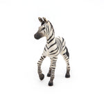 Figurine Bébé zèbre Papo en PVC, thème savane, Collection Animaux sauvages, jouet éducatif idéal pour enfants et collectionneurs