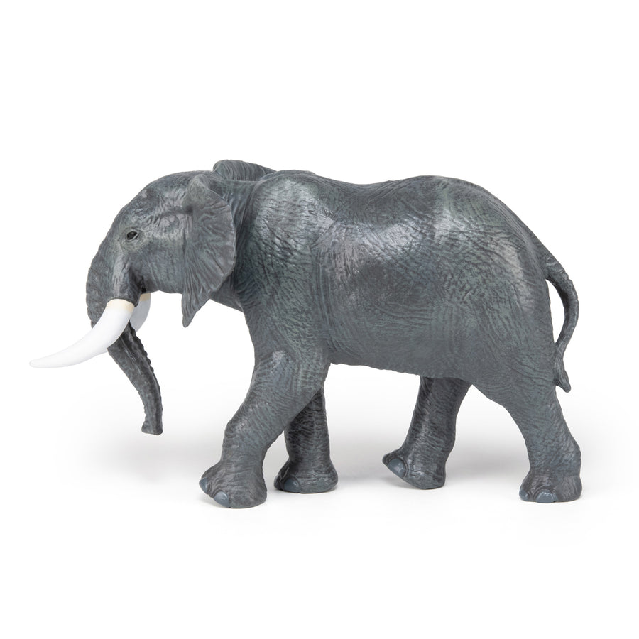 Grand éléphant d'Afrique Papo en PVC, Collection figurines géantes, jouet éducatif idéal pour enfants