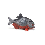 Piranha Papo en PVC, Collection Animaux sauvages, jouet éducatif idéal pour enfants et collectionneurs