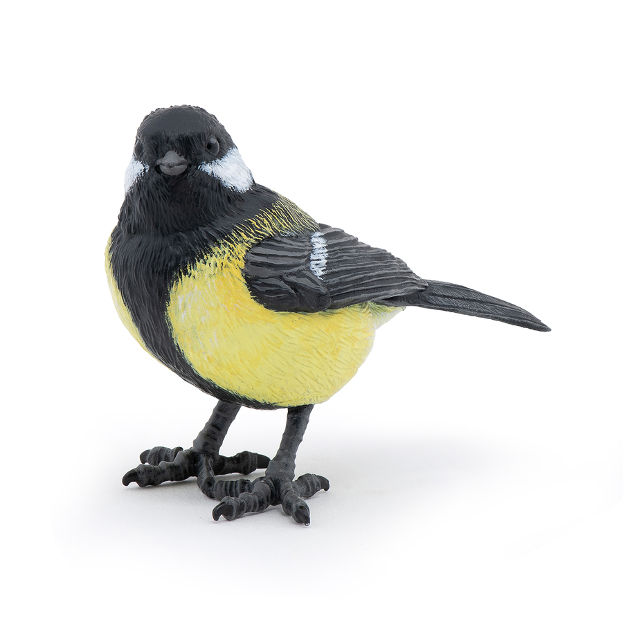 Figurine Mésange Papo en PVC, thème oiseaux, Collection Animaux des jardins, jouet éducatif idéal pour enfants et collectionneurs