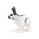 Figurine Lapin papillon Papo en PVC, thème basse-cour, Collection Vie à la ferme, jouet éducatif idéal pour enfants et collectionneurs