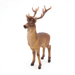 Figurine Cerf Papo en PVC, thème forêt, Collection Animaux sauvages, jouet éducatif idéal pour enfants et collectionneurs