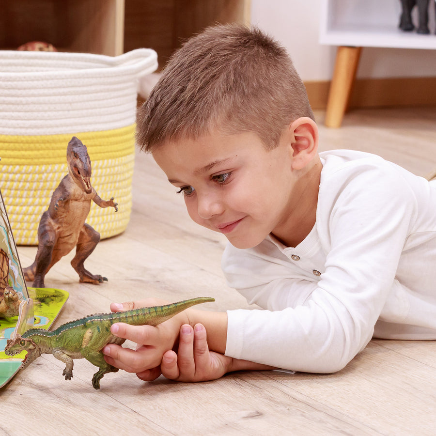Ceratosaurus Papo en PVC, Collection Dinosaures, jouet éducatif idéal pour enfants et collectionneurs