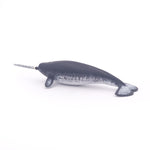 Figurine Narval Papo en PVC, Collection animaux marins, jouet éducatif idéal pour enfants et collectionneurs