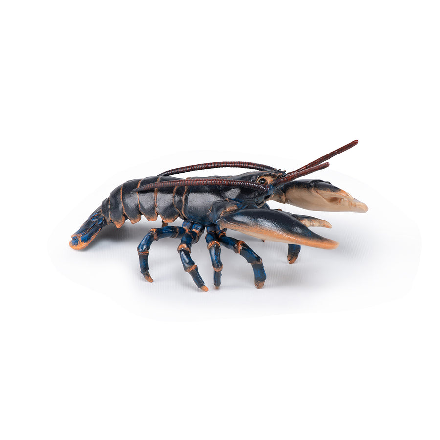 Homard Papo en PVC, Collection animaux marins, jouet éducatif idéal pour enfants et collectionneurs